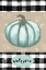 Picture of WELCOME BLUE PUMPKIN