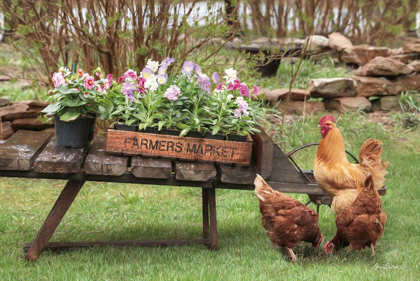 Picture of FARMERS FLOWER CART