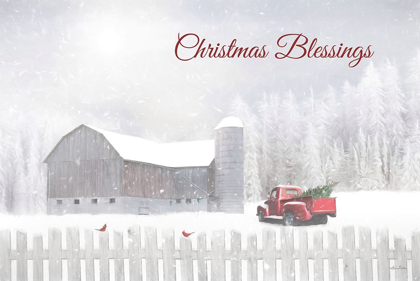 Picture of CHRISTMAS BLESSINGS WITH TRUCK