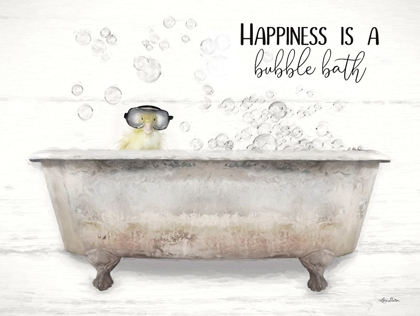 Picture of HAPPINESS IS A BUBBLE BATH