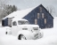 Picture of WINTER BLUE BARN