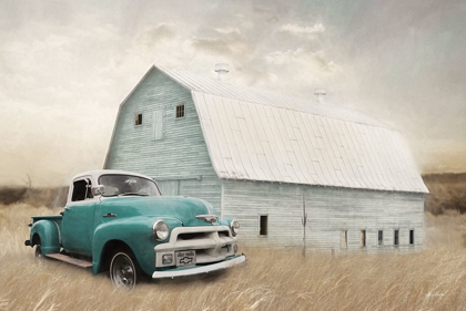 Picture of TEAL BARN AND TRUCK