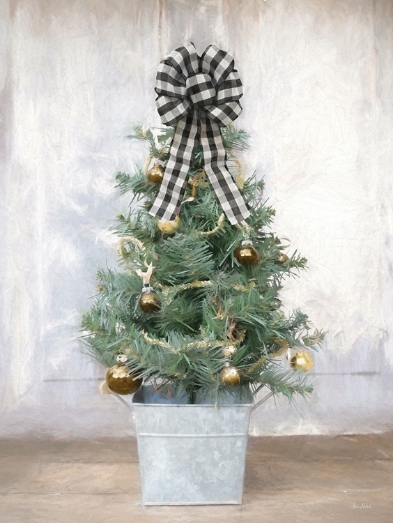 Picture of BUFFALO PLAID MINI TREE  