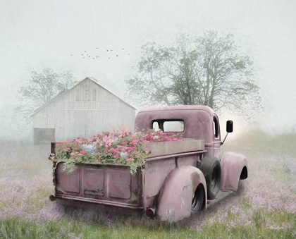 Picture of PINK FLOWER TRUCK