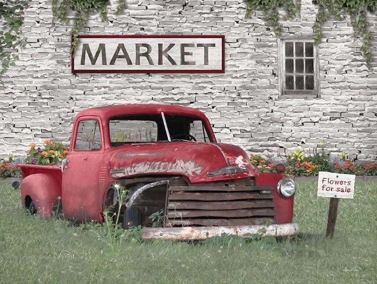 Picture of TRUCK AT MARKET