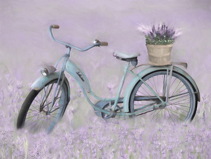 Picture of BICYCLE IN LAVENDER