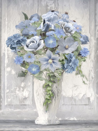 Picture of BLUE FLORAL BOUQUET  