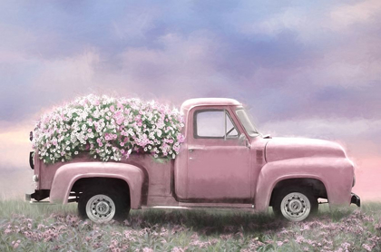 Picture of PINK FLORAL TRUCK