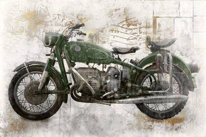Picture of GREEN MOTORCYCLE 