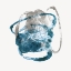 Picture of SHAPES OF BLUE I 