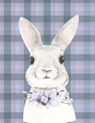 Picture of PLAID BUNNY FLORAL