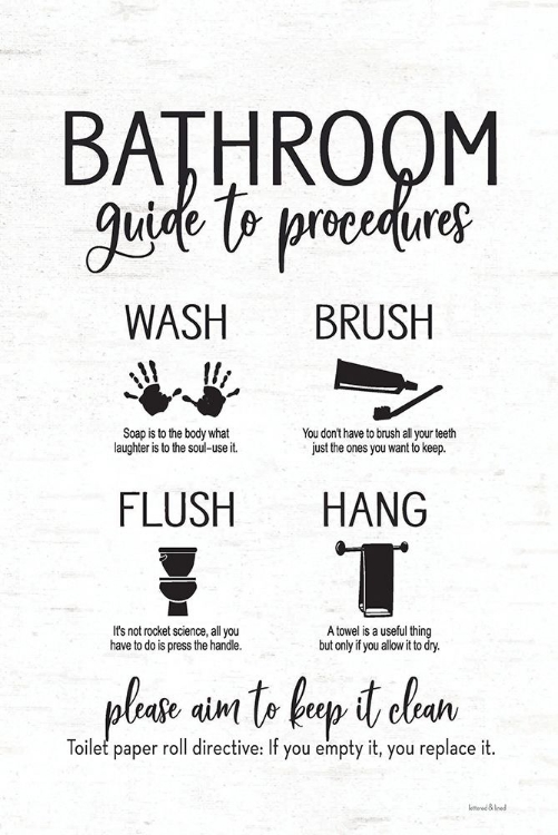 Picture of BATHROOM GUIDE