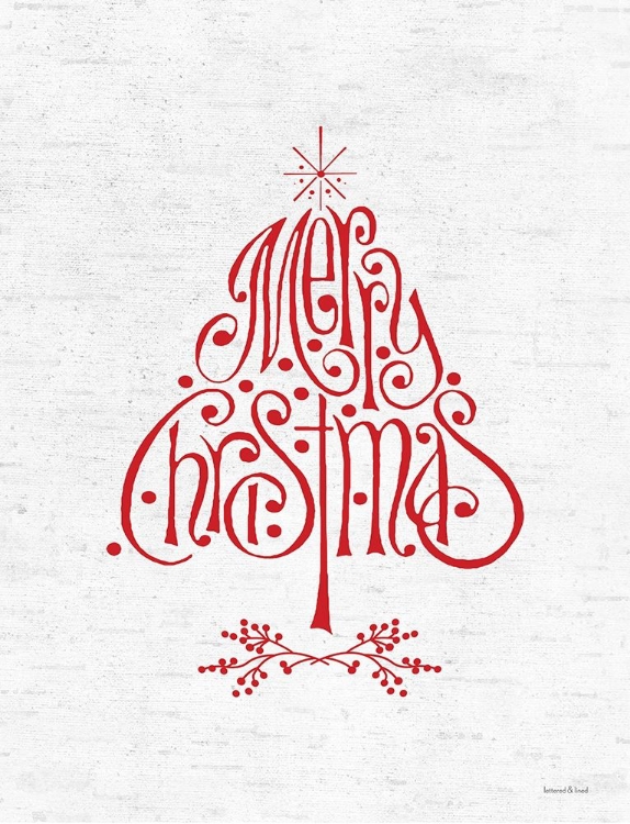 Picture of MERRY CHRISTMAS TREE