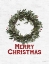 Picture of MERRY CHRISTMAS WREATH