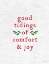 Picture of GOOD TIDINGS OF COMFORT AND JOY