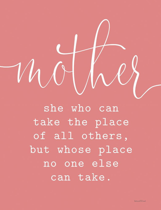 Picture of MOTHER - TAKE THE PLACE OF ALL OTHERS
