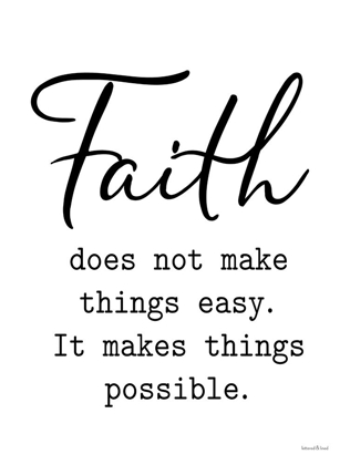 Picture of FAITH MAKES THINGS POSSIBLE