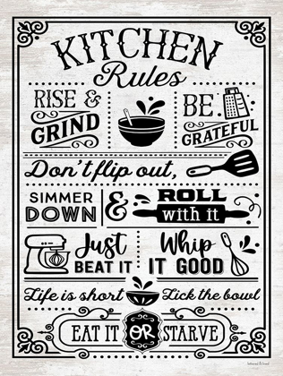 Picture of KITCHEN RULES