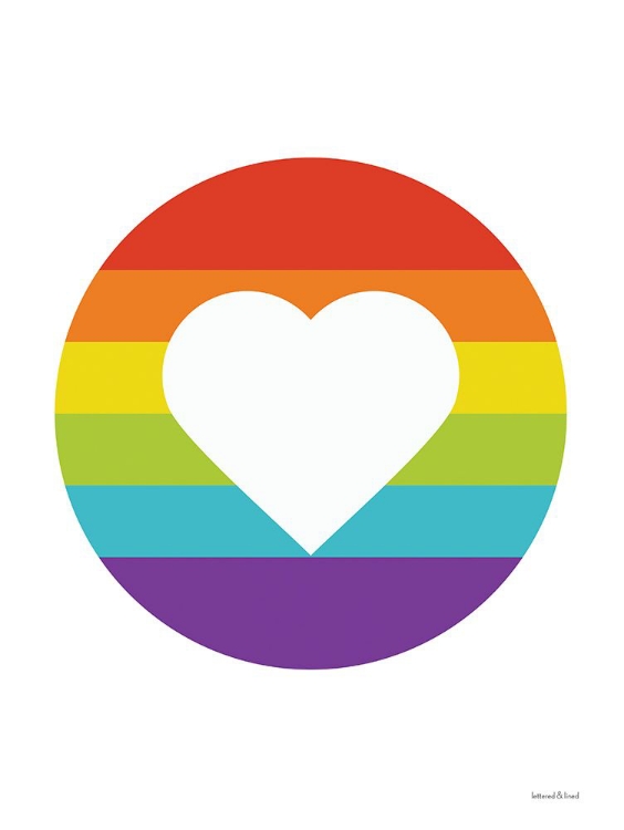 Picture of RAINBOW HEART