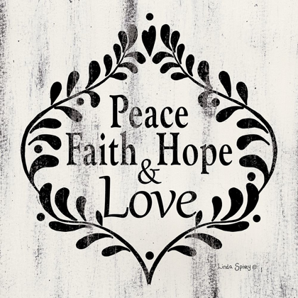 Picture of PEACE FAITH HOPE AND LOVE   
