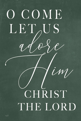 Picture of O COME LET US ADORE HIM