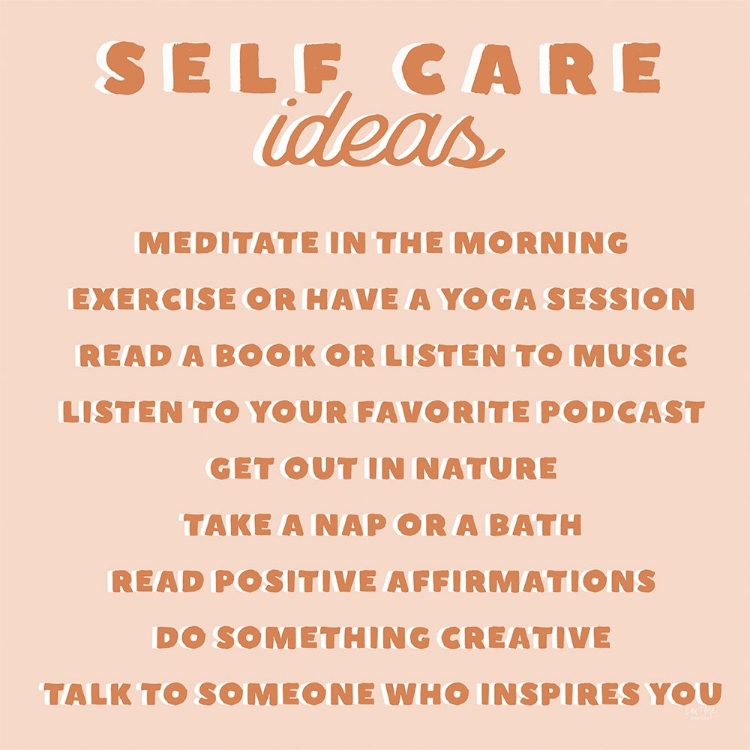 Picture of SELF CARE IDEAS