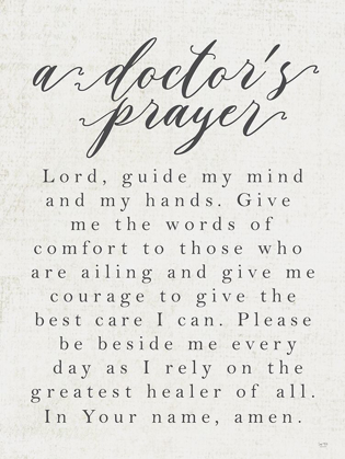 Picture of A DOCTORS PRAYER