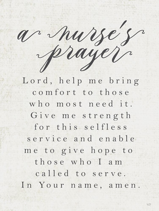 Picture of A NURSES PRAYER