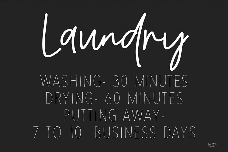 Picture of LAUNDRY SCHEDULE