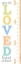 Picture of LOVED BEYOND MEASURE GROWTH CHART