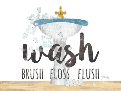 Picture of WASH - BRUSH - FLOSS - FLUSH