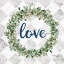 Picture of LOVE EUCALYPTUS WREATH