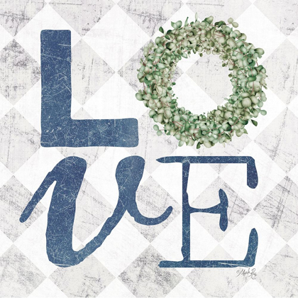 Picture of LOVE WITH EUCALYPTUS WREATH III