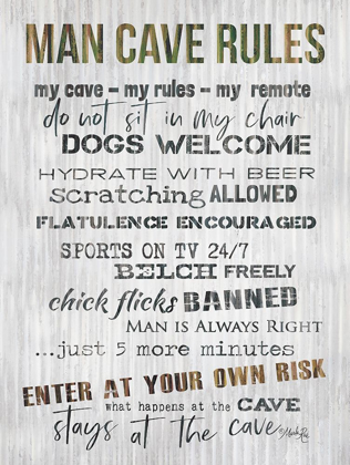 Picture of MAN CAVE RULES IV