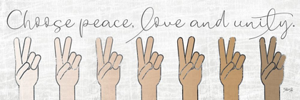 Picture of CHOOSE PEACE-LOVE AND UNITY