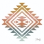 Picture of TRANQUIL TRIBAL PRINT 3