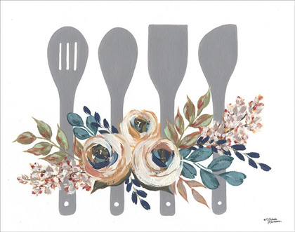 Picture of FALL FLORAL BAKING UTENSILS     