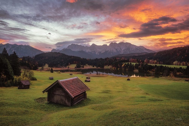 Picture of A PERFECT MORNING IN THE ALPS