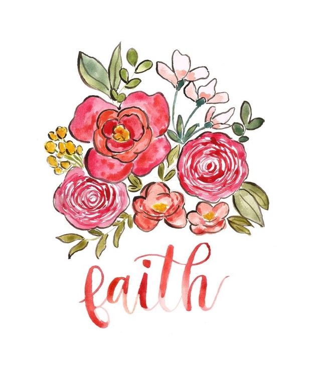 Picture of FLORAL BOUQUET FAITH