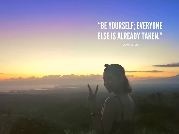 Picture of OSCAR WILDE QUOTE: BE YOURSELF