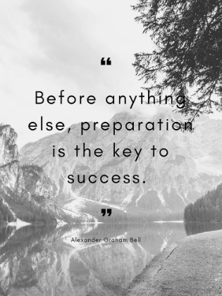 Picture of ALEXANDER GRAHAM BELL QUOTE: KEY TO SUCCESS
