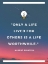 Picture of ALBERT EINSTEIN QUOTE: LIFE LIVED FOR OTHERS