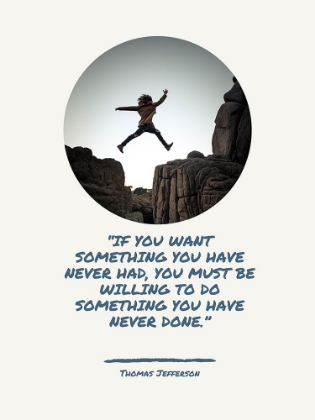 Picture of THOMAS JEFFERSON QUOTE: DO SOMETHING
