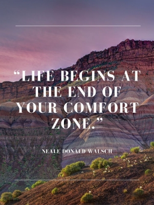 Picture of NEALE DONALD WALSCH QUOTE: COMFORT ZONE