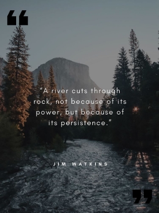 Picture of JIM WATKINS QUOTE: PERSISTENCE