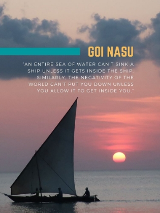 Picture of GOI NASU QUOTE: ENTIRE SEA OF WATER