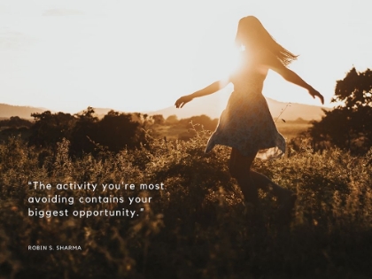 Picture of ROBIN S. SHARMA QUOTE: OPPORTUNITY