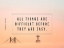 Picture of THOMAS FULLER QUOTE: ALL THINGS ARE DIFFICULT