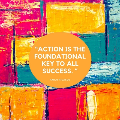Picture of PABLO PICASSO QUOTE: FOUNDATIONAL KEY