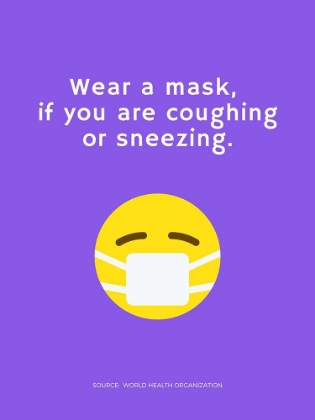 Picture of WORLD HEALTH ORGANIZATION QUOTE: WEAR A MASK